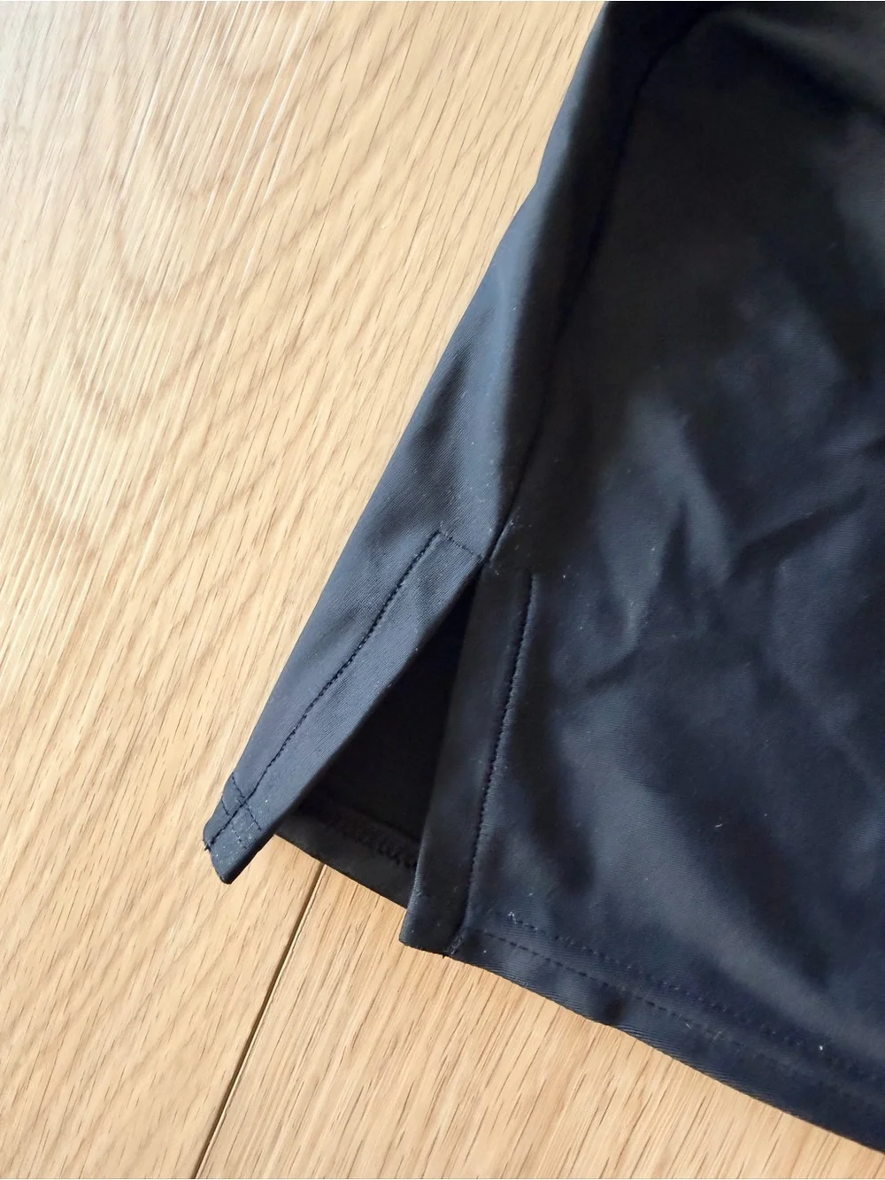 NWT J CREW Black Swim Skirt